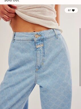 NWOT!! Closed Jurdy Printed Jeans